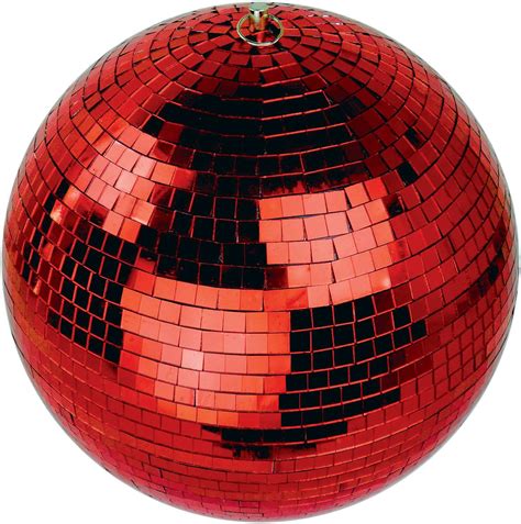 Fxlab Red Coloured Mirror Ball Mirrorball 30cm 300mm Simply Sound And