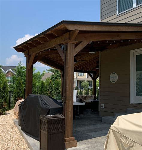Lean To Pergola Roof Ideas Great Group Day By Day Account Photo Gallery