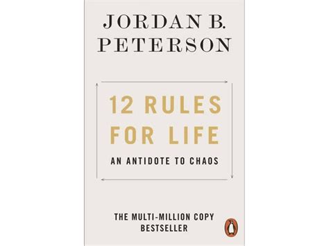 Livro 12 Rules For Life De Jordan B Peterson Wortenpt