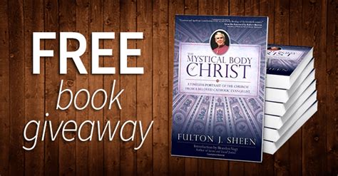 Fulton Sheen S Mystical Body Of Christ Book Giveaway