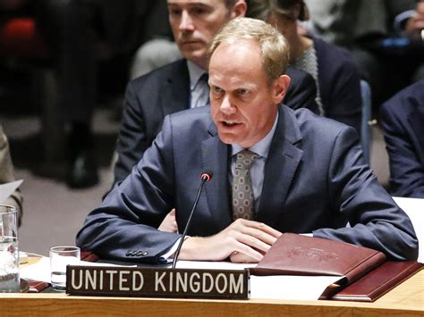 British Ambassador Walks Out Of Emergency Session Of Un Security Council