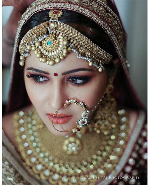 Indian Wedding Makeup Indian Wedding Bride Bridal Eye Makeup Indian Bride Outfits Bridal