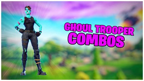 Mostrando A Skin Ghoul Trooper And Combos Fortnite Youtube