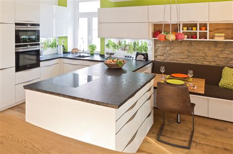Sie können auch die vorteile jedes materials für ihre küchenarbeitsplatte oder. Granit Arbeitsplatte - Wohn Design Love