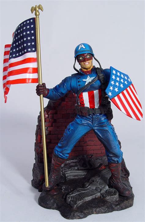 Ultimate Captain America Action Figure Marvel Select Rtm Spotlight