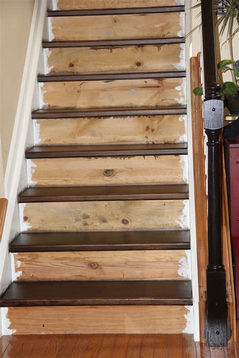 Sterling oak/gray birch wood 47 in. Staining Pine Stair Treads | tempting thyme