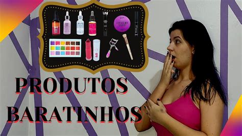 Produtos Baratinhos MiaMar Make YouTube