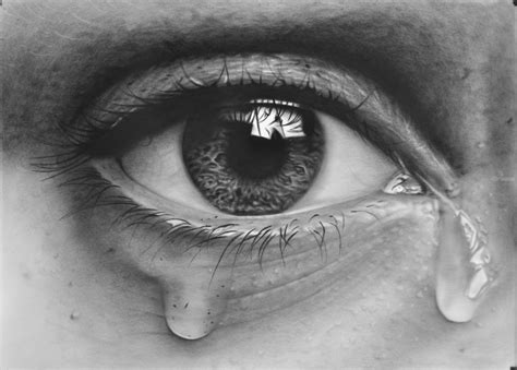 Tears In 3d Drawings Sketch By Stefan Pabst