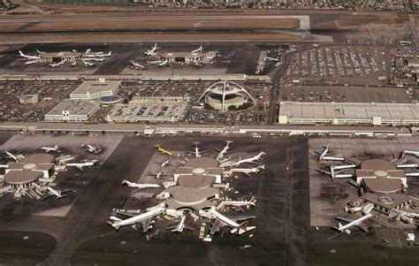 Los Angeles International Airport Lax Continental B747s Lost City