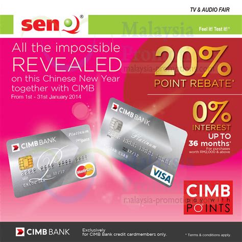 Declare that you are not a resident, green card holder, or citizen of the united states of america or its territories. CIMB Bank Credit Card Specials » SenQ TV & Audio Fair With ...