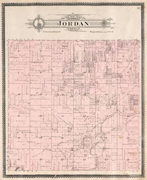 Map Available Online Standard Atlas Of Fillmore County Minnesota