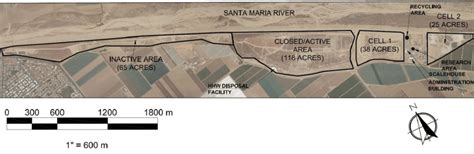 2 Site Plan For Santa Maria Regional Landfill Download Scientific
