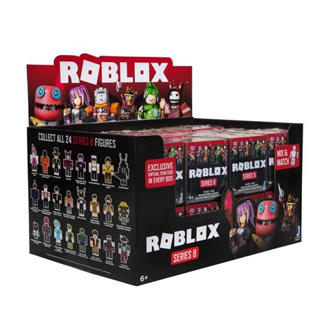 Roblox Mystery Figure Wave 8 Assortment 24 Sealed Blind Packs In Box