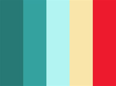 Palette Deeper Teal 2 Colourlovers Teal Palette Red Colour