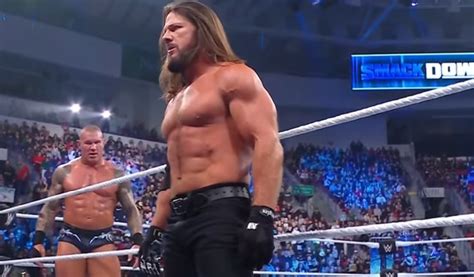 Aj Styles Makes Wwe Return On Smackdown Beats Down The Bloodline La