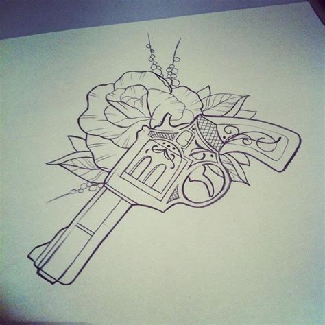 By Marita Butcher I Dont Think I Would Get A Gun Tattoo But Its Really