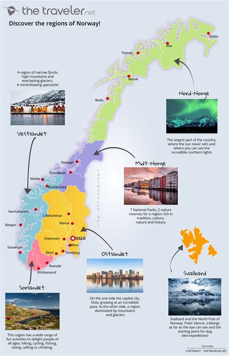 Places To Visit Norway Tourist Maps And Must See Attractions