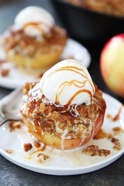 Maybe you would like to learn more about one of these? Cinnamon Streusel Baked Apples | Two Peas & Their Pod ...