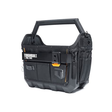 Toughbuilt Large Black Polyester 16 In Tool Tote In The Tool Bags
