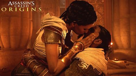 Assassins Creed Origins Bayek And Aya All Romance And Love Scenes