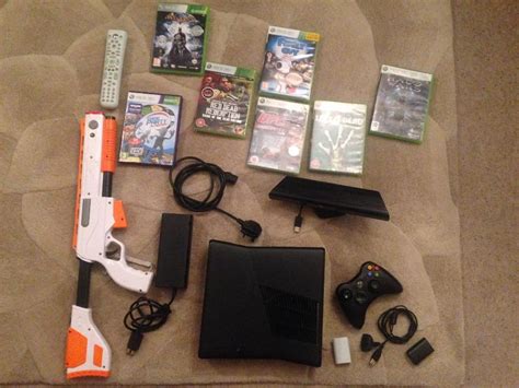 Xbox 360 With 7 Games And Xbox Remote And Gun Stourbridge Dudley