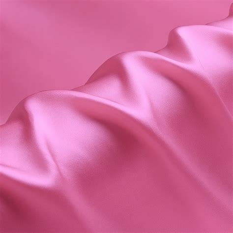 Pure Color Silk Pink Charmeuse Fabric 100 Pure Cotton Solid Etsy