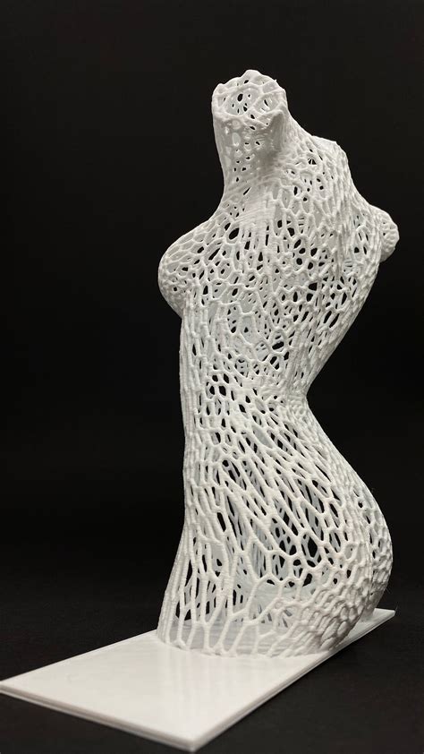 Female Torso Wireframe Bookend D Printed Etsy Australia