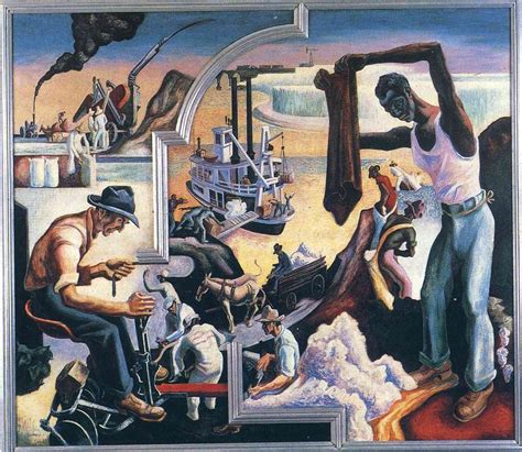 Art Reproductions Deep South By Thomas Hart Benton Inspired By 1889