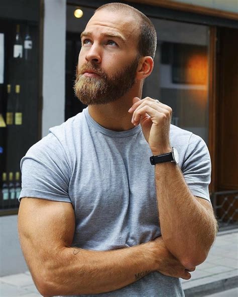Pin By Josh Vazquez On Beard Haircuts For Balding Men Bald Men With