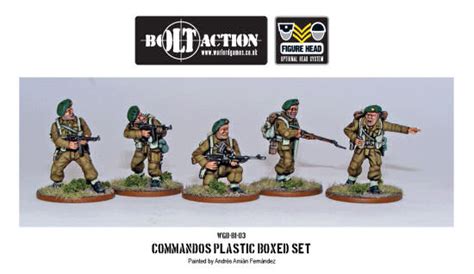 Tmp New Bolt Action Commando Heads From Warlord Games