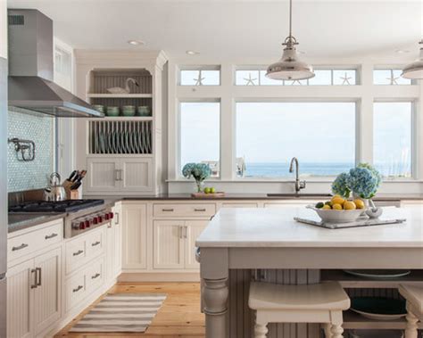 The kitchen is the heart of the home, but when summertime arrives on cape cod, the heart moves outside. Cape Cod Kitchen | Houzz