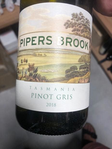 2018 Pipers Brook Vineyard Pinot Gris Australia Tasmania Cellartracker