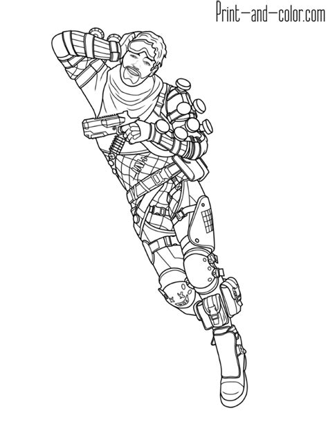 Apex Legends Coloring Pages Coloring Home