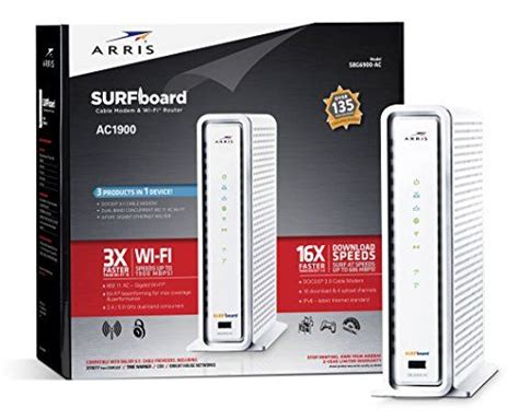 Arris Surfboard Sbg6900ac Docsis 30 16x4 Cable Modem Wi Fi Ac1900