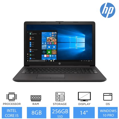 Hp 240 G7 14 Business Laptop Intel Core I5 8265u 8gb Ram 256gb Ssd