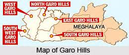 Garo Hills In World Map