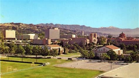 In westwood and worldwide, bruins are dedicated to research, education and service. UCLA Campus postcard | University Archives | Centennial ...