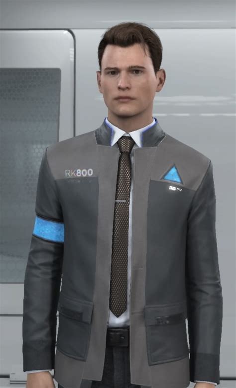 Connor From Detroit Become Human Minecraft Skin