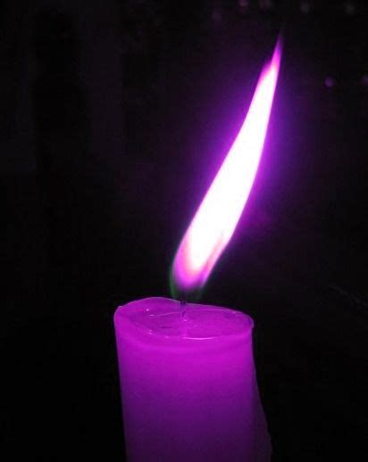 Purple Flame Colorful Candles Purple Aesthetic Dark Purple Aesthetic