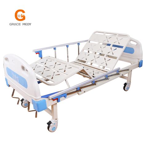 Two Crank Manual Bed Adjustable Healthcare Bed For Stroke Patients