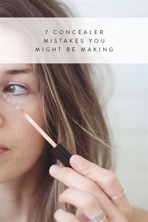 7 Concealer Mistakes You Might Be Making How To Apply Concealer
