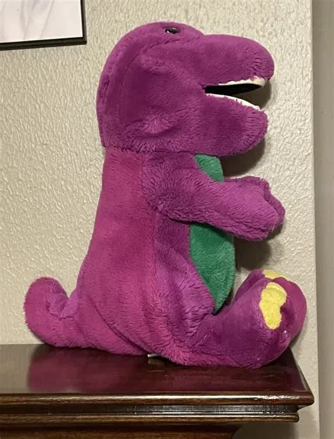 Vintage Barney The Dinosaur 12 Plush 1992 Lyons Group Purple Stuffed