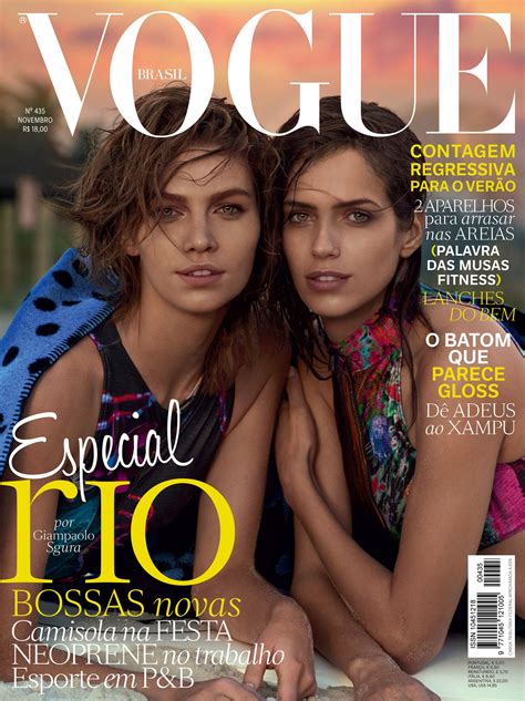 Com Vocês As Capas Da Vogue Brasil Especial Rio De Novembro Vogue