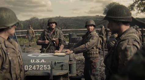 Call Of Duty Ww2 Squad Videos Focus On Playable And Non