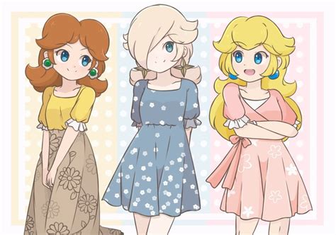 Chocomiru Princess Daisy Princess Peach Rosalina Mario Series Nintendo Super Mario Bros