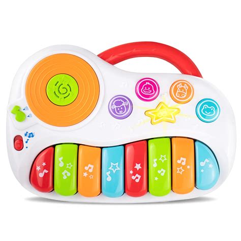 Buy Musical Piano Toy For 1 3 Years Old Toddlers With Keyboard Note Dj