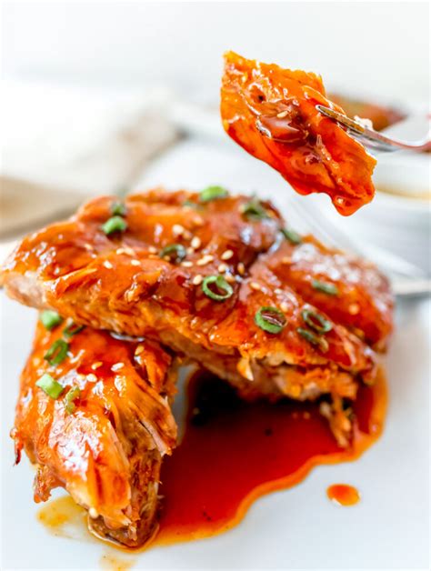 Easy Instant Pot Asian Bbq Sticky Ribs Recipe Juggling Normal