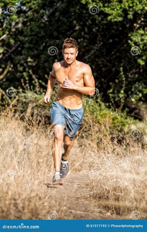 Man Trail Running Stock Image Image Of Athlete Lifestyle