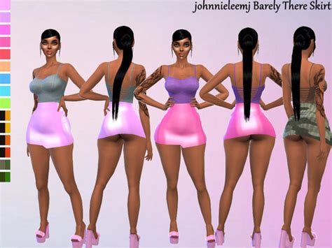 Johnnieleemj Barely There Skirt Clothing Loverslab