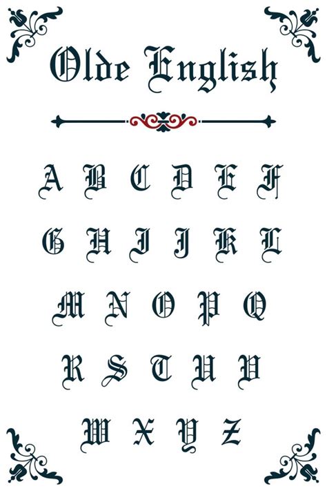 Olde English Old English Font Free Master Bundles